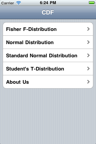 CDF iOS App