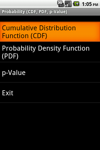 Probability Android