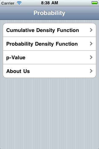 Probability iOS